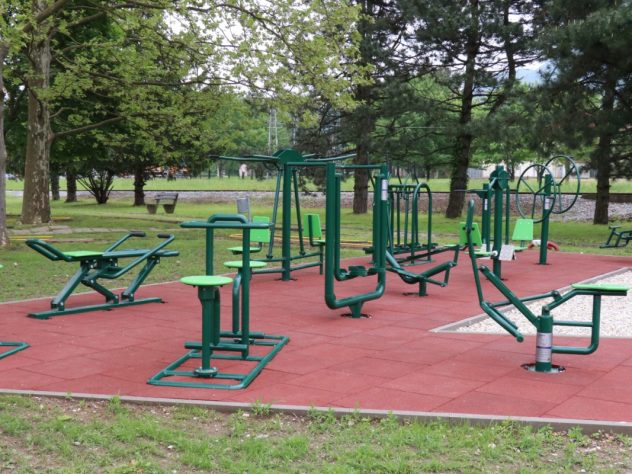 Otvoren Vanjski Fitness Centar