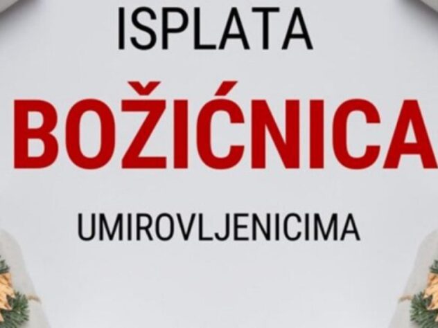 Obavijest Korisnicima S Područja Donje I Gornje Višnjice, Bednjice, Zlogonja I Zalužja Koji Su Ostvarili Pravo Na Božićnicu