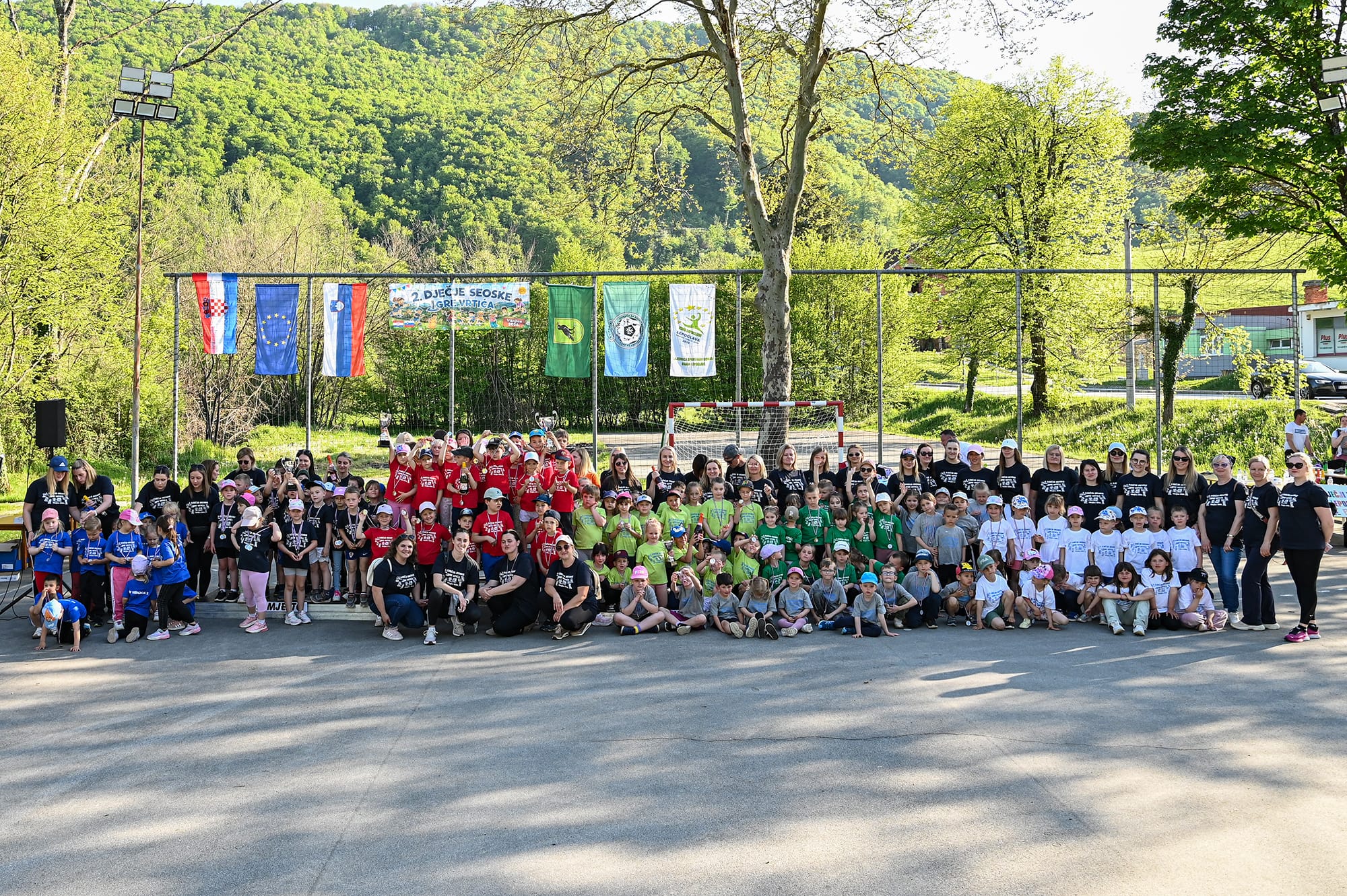 U Višnjici održane Dječje seoske igre vrtića