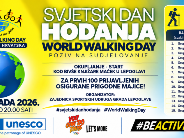4. listopada – World Walking Day – Svjetski dan hodanja